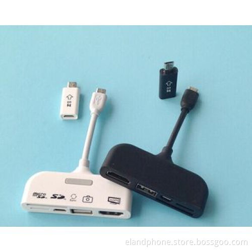 HDTV adapter MHL HDMI connection kit card reader for galaxy S3 mini